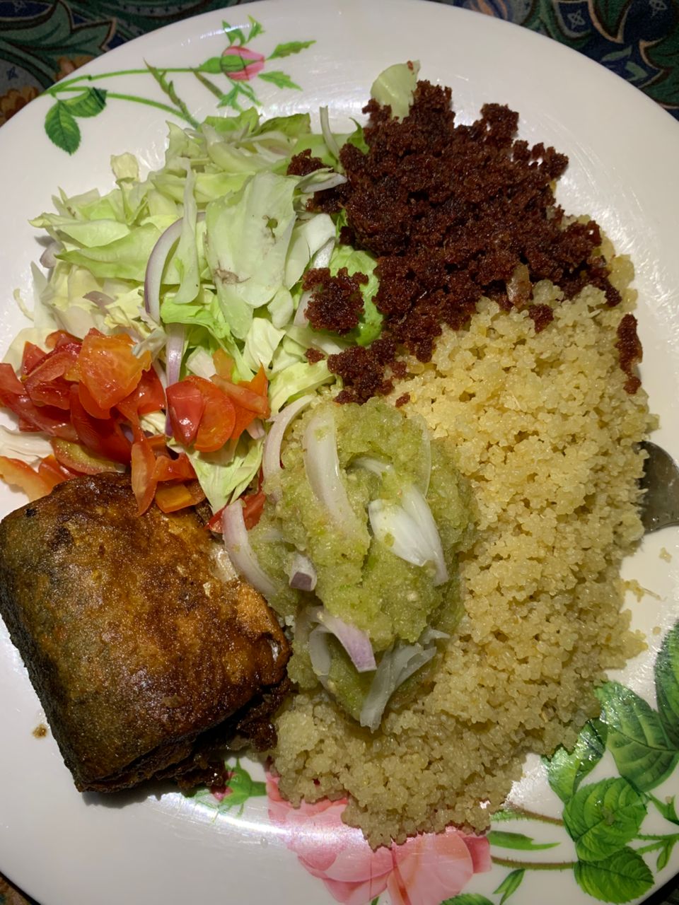 Acheke (Attiéké / Cassava Couscous) — authentic Ghanaian recipe