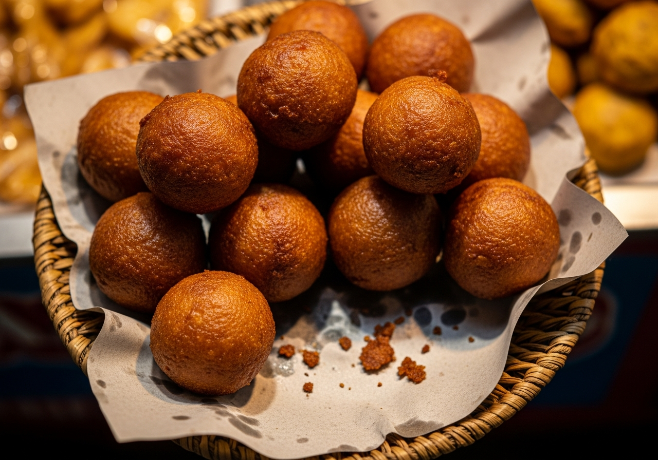 Kaklo (Sweet Fried Plantain Balls) — authentic Ghanaian recipe
