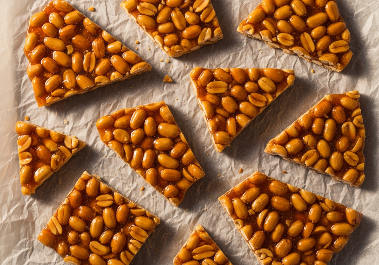 Nkate Cake (Ghanaian Peanut Brittle) — authentic Ghanaian recipe