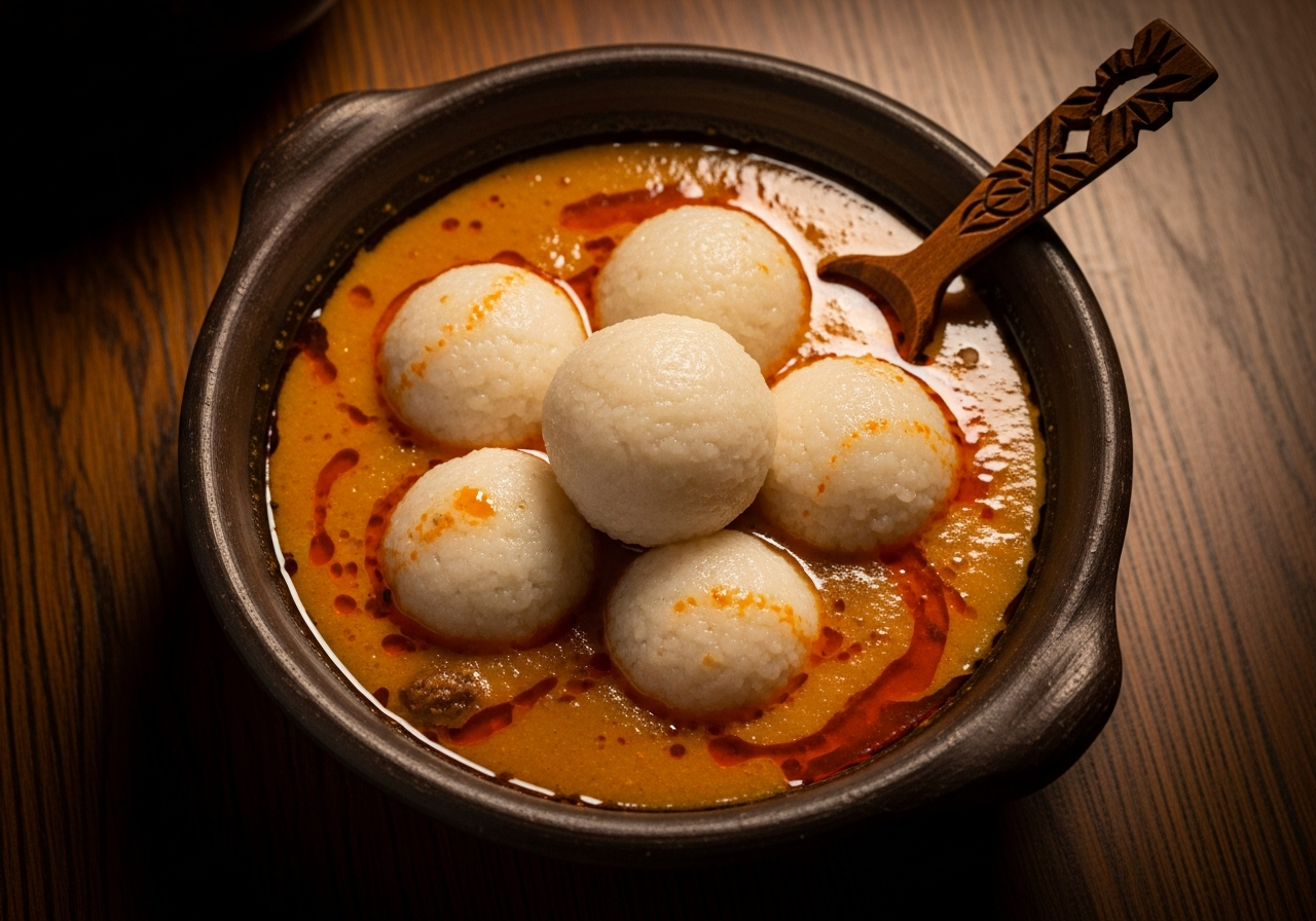 Omo Tuo (Rice Balls) — authentic Ghanaian recipe