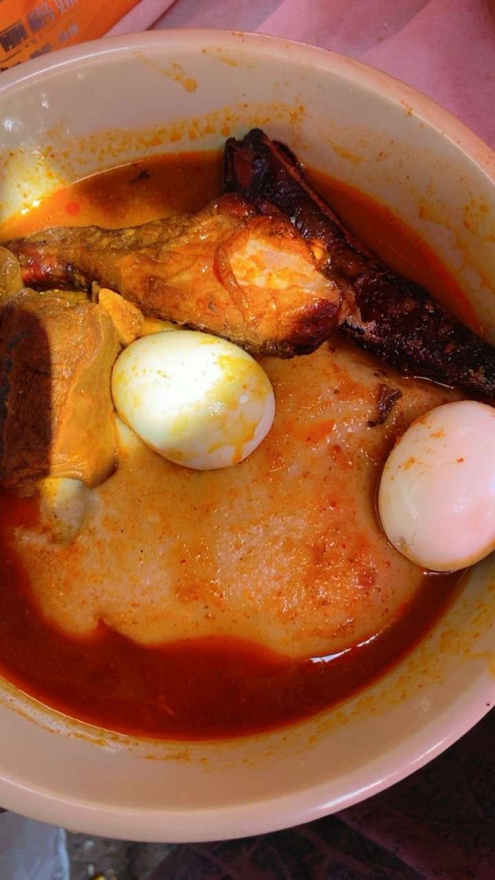 Palm Nut Soup (Abenkwan) — authentic Ghanaian recipe