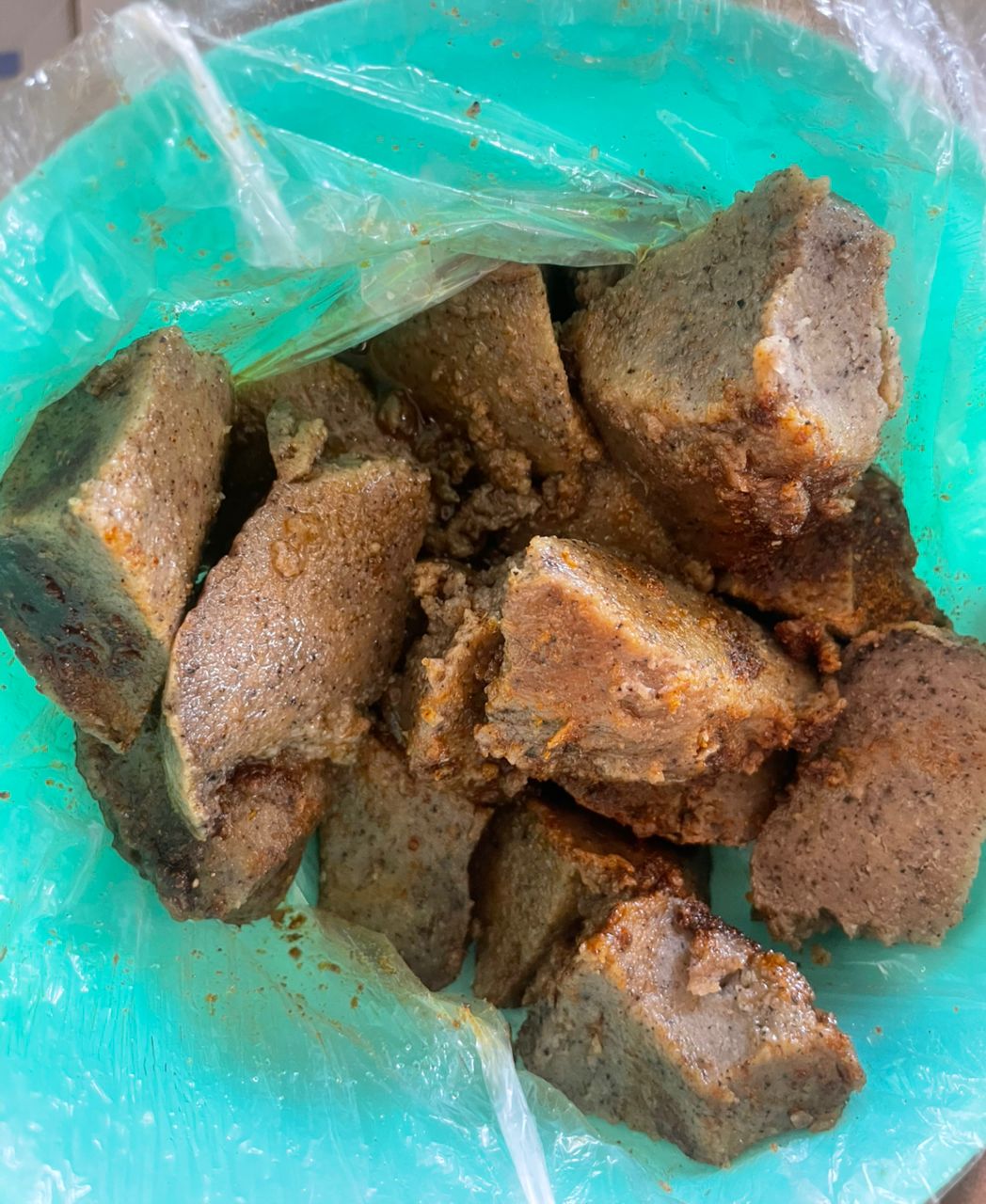 Tubaani (Tubani) — Steamed Black-Eyed Pea Pudding — authentic Ghanaian recipe